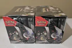 2) Pokemon Unova Black Bolt & White Flare Mini Tin Display - Factory Sealed - Image 3