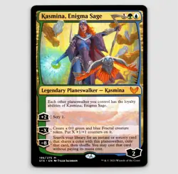 Kasmina, Enigma Sage - STX #196 Mythic - NM Strixhaven: School of Mages - Image 1