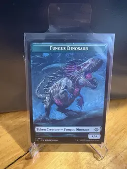 Fungus Dinosaur - 0012 - LCI - Token - MTG The Lost Caverns of Ixalan - Non-Foil - Image 1