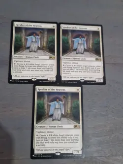 MTG Speaker of the Heavens X1 Core Set 2021 Regular White Rare NM Condition - Image 1