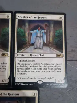 MTG Speaker of the Heavens X1 Core Set 2021 Regular White Rare NM Condition - Image 3