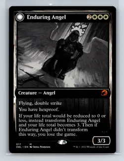 Innistrad: Double Feature #17 Enduring Angel - Image 1