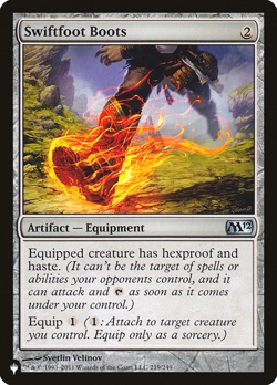 MTG - Swiftfoot Boots - The List - Magic the Gathering - Image 1