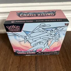 Pokemon TCG Chaos Rising Pokemon Center Elite Trainer Box Factory Sealed - Image 1