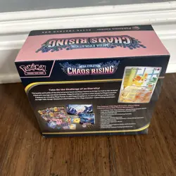Pokemon TCG Chaos Rising Pokemon Center Elite Trainer Box Factory Sealed - Image 4