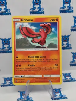 Oricorio - 14/145 - Pokemon Sun & Moon Guardians Rising LP - Image 1