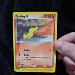 Cyndaquil - 59/100 - EX Sandstorm - Pokemon 2003 Vintage - NEAR MINT - Image 1