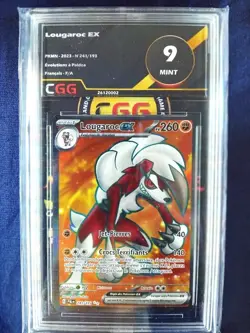 Carte pokemon Lougaroc EX CGG 9 Francais Evolution a paldea 241/193 26120002 - Image 1