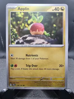 Applin 138/191 Surging Sparks Pokemon Tcg - Image 1