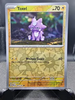 Toxel - 069/182 - Pokemon Paradox Rift - Reverse Holo - NM - Image 1