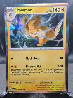 Pawmot - 076/193 - Holo Rare - Rare - Paldea Evolved - Pokemon Card - Mint/NM - Image 1