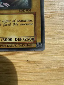 Blue-Eyes White Dragon SDK-001 Unlimited Holo Yu-Gi-Oh LP - Image 5