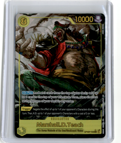 OP16-119 Marshall.D.Teach SEC Alt Art The Time To Battle One Piece TCG English - Image 1
