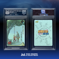 Naruto Uzumaki Nr-20th-001 Naruto Kayou Card AI Grade Mana 9.5 Mint - Image 2
