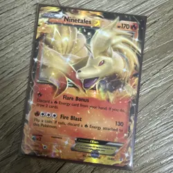Pokemon Ninetales EX Generations 13/83 Near Mint TCG Card UK Ultra Rare - Image 1