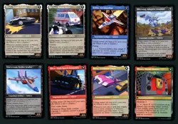 Transformers Complete 17 Card Set with Tokens NM - MTG BOT Universes Beyond (B) - Image 3