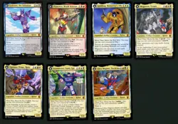 Transformers Complete 17 Card Set with Tokens NM - MTG BOT Universes Beyond (B) - Image 4