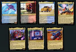 Transformers Complete 17 Card Set with Tokens NM - MTG BOT Universes Beyond (B) - Image 5
