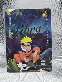Kayou Naruto Uzumaki Libra Card NRSA01-MR-001L4 English - Image 1