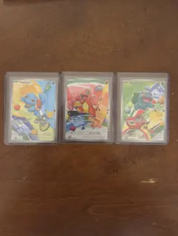 Pokemon First Partner Illustration Collection Series 1 (3 Cards) - Image 1
