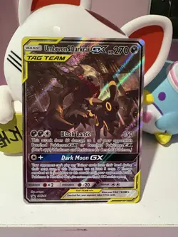 Umbreon & Darkrai GX - SM241 SM Promos Ultra Rare Full Art Pokemon Card 🩷✨ - Image 1