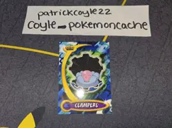 Clamperl #19 Pokemon Topps Advanced Challenge Card NM - Image 1