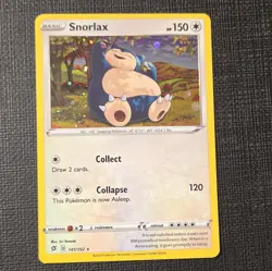 The Pokemon Company Snorlax 141/192 Misc Cards & Products Cosmos Holo Eng 150 - Image 1