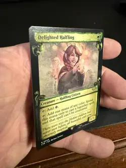 Delighted Halfling (Showcase Scrolls) Lord of the Rings 609 NM Regular - Image 2