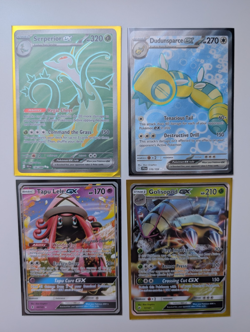 Lot of 4 Ultra Rare Pokemon TCG Cards GX EX Full Art NM - Image 1