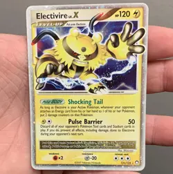 Pokemon Electivire LV.X 121/123 Mysterious Treasures Holo 2007 - Image 1
