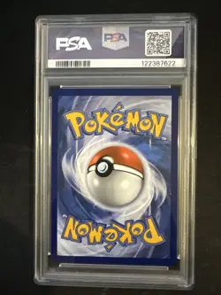 2025 POKEMON SVP DESTINED RIVALS ETB PROMO #203 TEAM ROCKET'S WOBBUFFET PSA 8 - Image 2