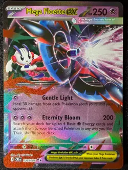 Mega Floette ex 035/086 Double Rare Chaos Rising Pokemon NM - Image 2