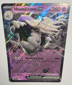 Pokemon TCG Houndstone EX Jumbo Oversized Promo 2024 SVP 162 - MINT NEW - Image 1
