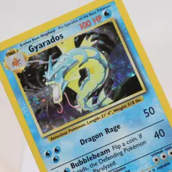 Pokemon TCG - Gyarados 6/102 Base Set Holo Rare WOTC - EXC - Image 1