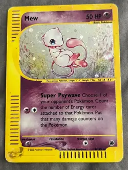 Pokemon Mew Expedition 19/165 RARE HP See Pictures - Image 1