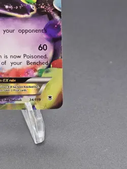 Pokemon Gengar EX Ultra Rare Holo 34/119 XY-Phantom Forces NM+/M - Image 5