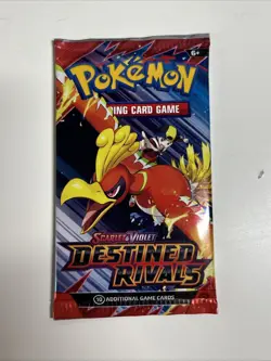 Pokemon Scarlet & Violet Destined Rivals Single Booster Pack - Image 1