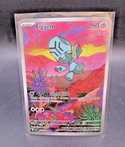 Pokemon Elgyem 120/086 Illustration Rare Black Bolt NM - Image 1