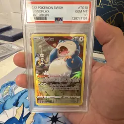 The Pokemon Company Snorlax TG10/TG30 2022 Lost Origin TG Holo PSA 10 - Image 1