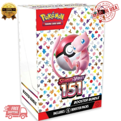 Pokemon TCG Scarlet & Violet 151 Booster Bundle Sealed New, 6 packs - Image 1
