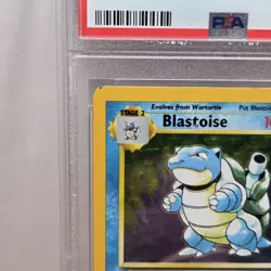 1999 Blastoise Base Set Holo #2 Unlimited PSA 5 Pokemon TCG - Image 2