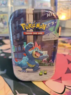 Pokemon TCG - Lumiose City - Mini Tin - Feraligatr - 💯SHIPS SAME DAY💯 - Image 1