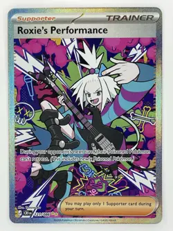 Roxie’s Performance Special Illustration Rare (SIR) Pokemon 121/086 Chaos Rising - Image 1