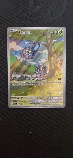 Pokemon TCG 151 Tangela 178/165 Illustration Rare Holo Eng Basic 80 HP - Image 1