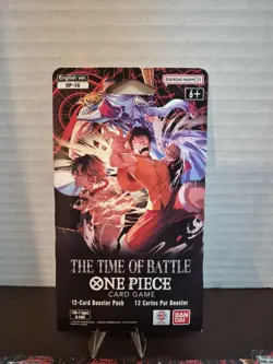 One Piece OP16 Time of Battle Sleeved Boosters (Lot of 10) SEALED - Image 3