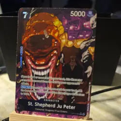 St. Shepherd JuPeter Alt Art OP13-084 Carrying On His Will One Piece TCG English - Image 1