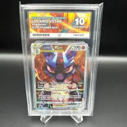 Pokemon TCG Lucario VSTAR SWSH291 Promo Card Ace 10 Gem Mint - Image 1