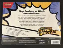 The Pokemon Company International Mega Feraligatr ex Box 6 Cards Promo Foil - Image 2