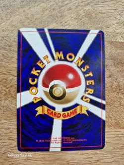 JAPANESE POKEMON CARD fossil - Kabutops 141 holo swirl - EX/VG - Image 4