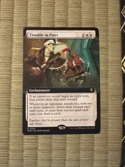 Trouble in Pairs (Extended Art) Commander: Murders at Karlov Manor Regular NM - Image 1